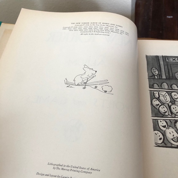 🏃‍♂️1958 THE NEW YORKER ALBUM OF SPORTS and GAMES - Picture 7 of 11